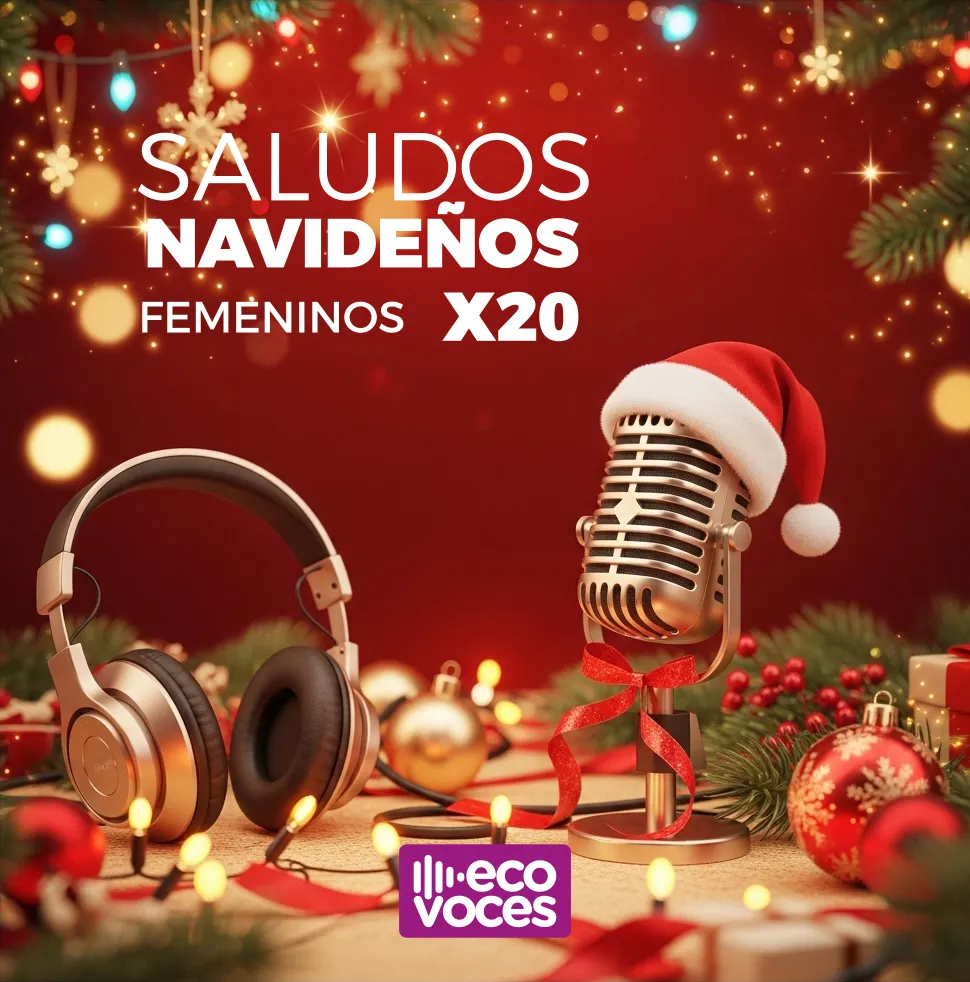 SALUDOS FIESTAS FEMENINOS X 20